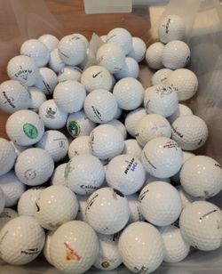Golf Balls "HIT ONCE"