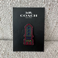 Coach Enamel Decorative Pin - Cool Rocket