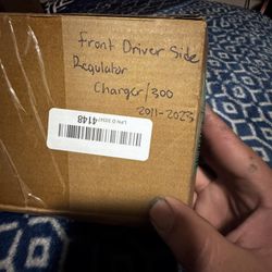 Front Driver Side Regulator 