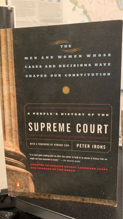 Book - a people’s history of the Supreme Court