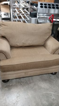 Large Chair and Ottoman