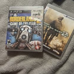 PS3 Set Of 2 Games