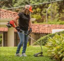 Echo 21.2 cc Gas 2-Stroke Curved Shaft String Trimmer with Rapid-Loader Trimmer Head