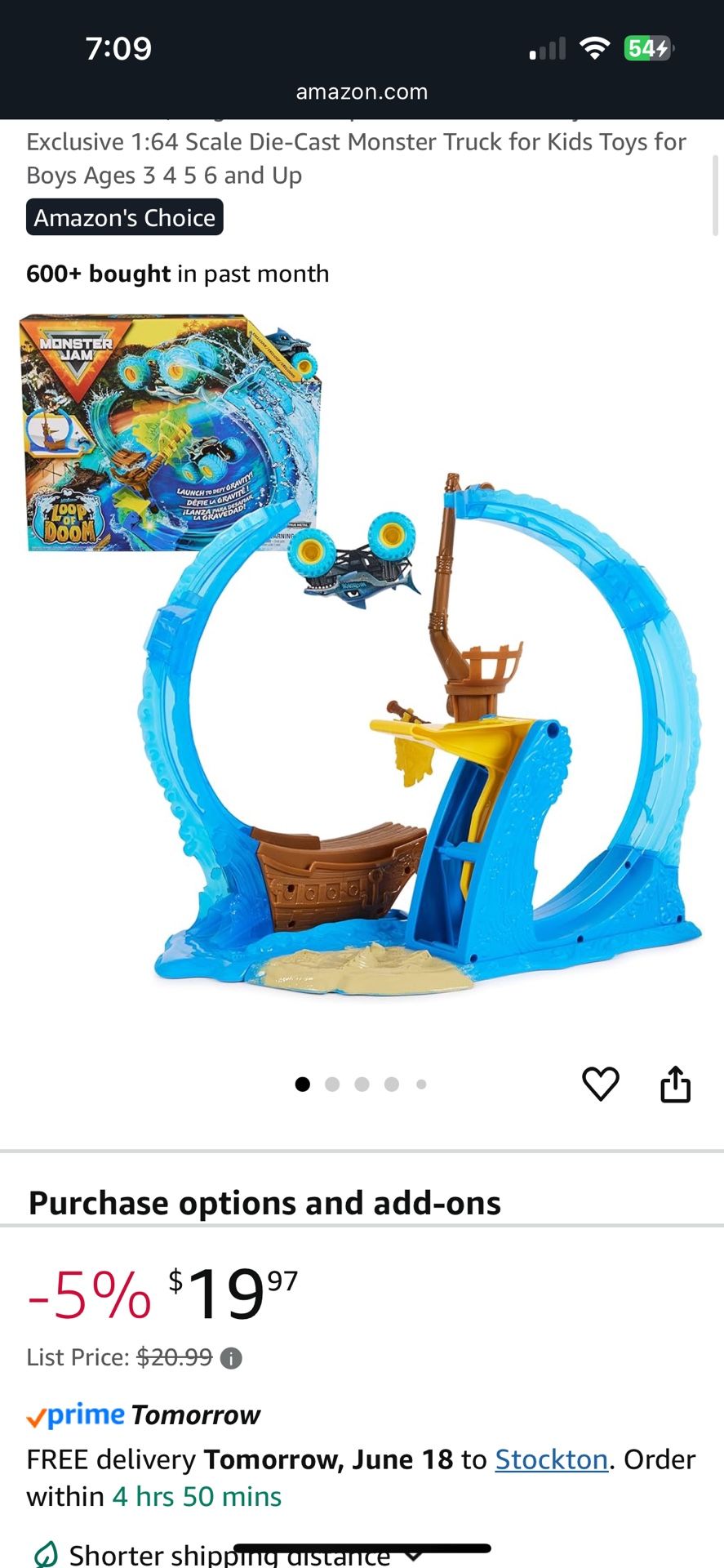 Megalodon Playset Monster Jam