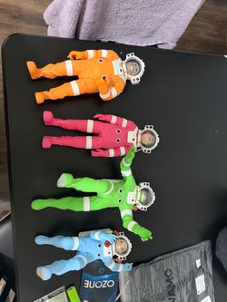 Gorillaz super plastic figures