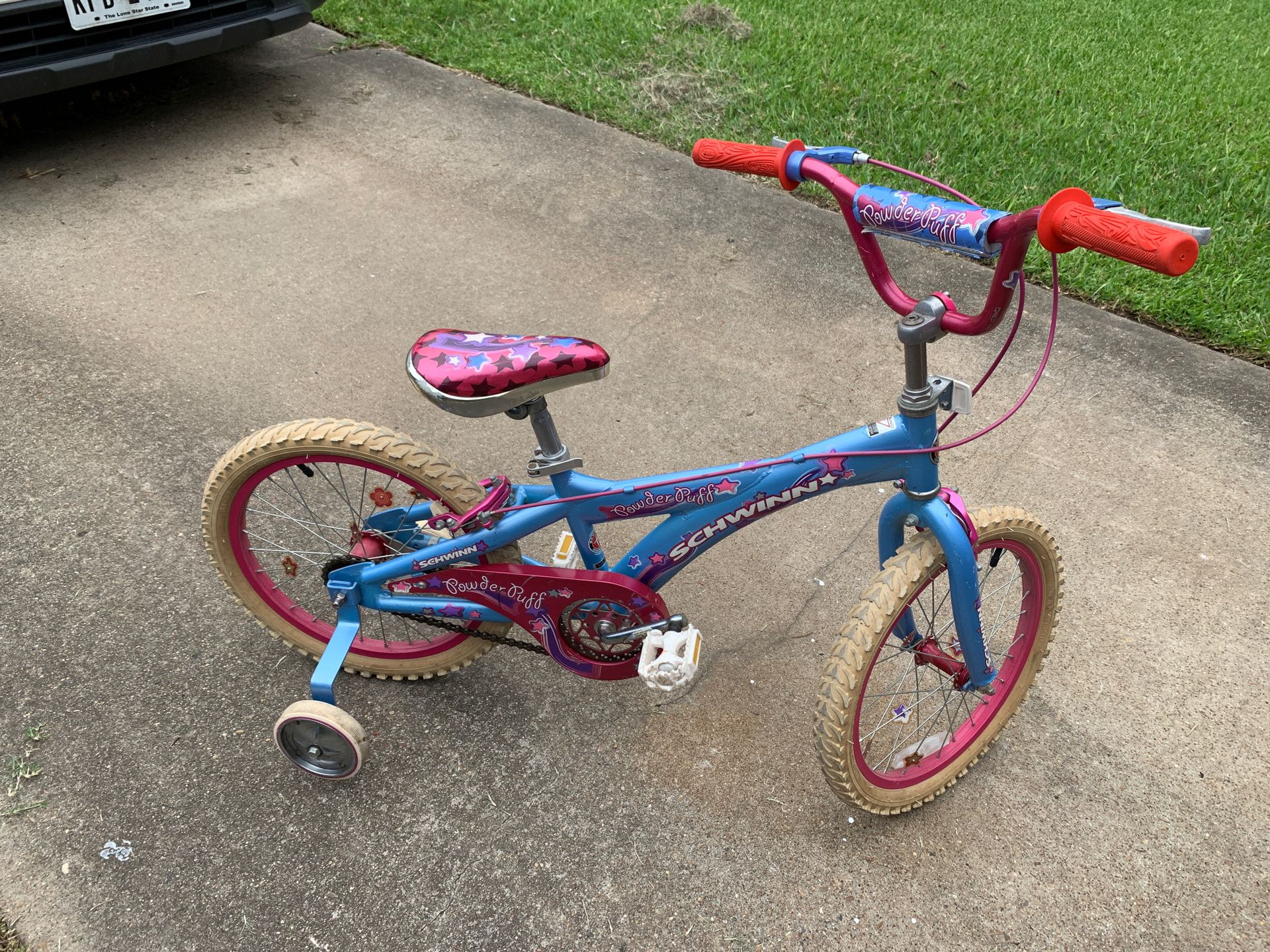 Schwinn powderpuff girls 18” bike