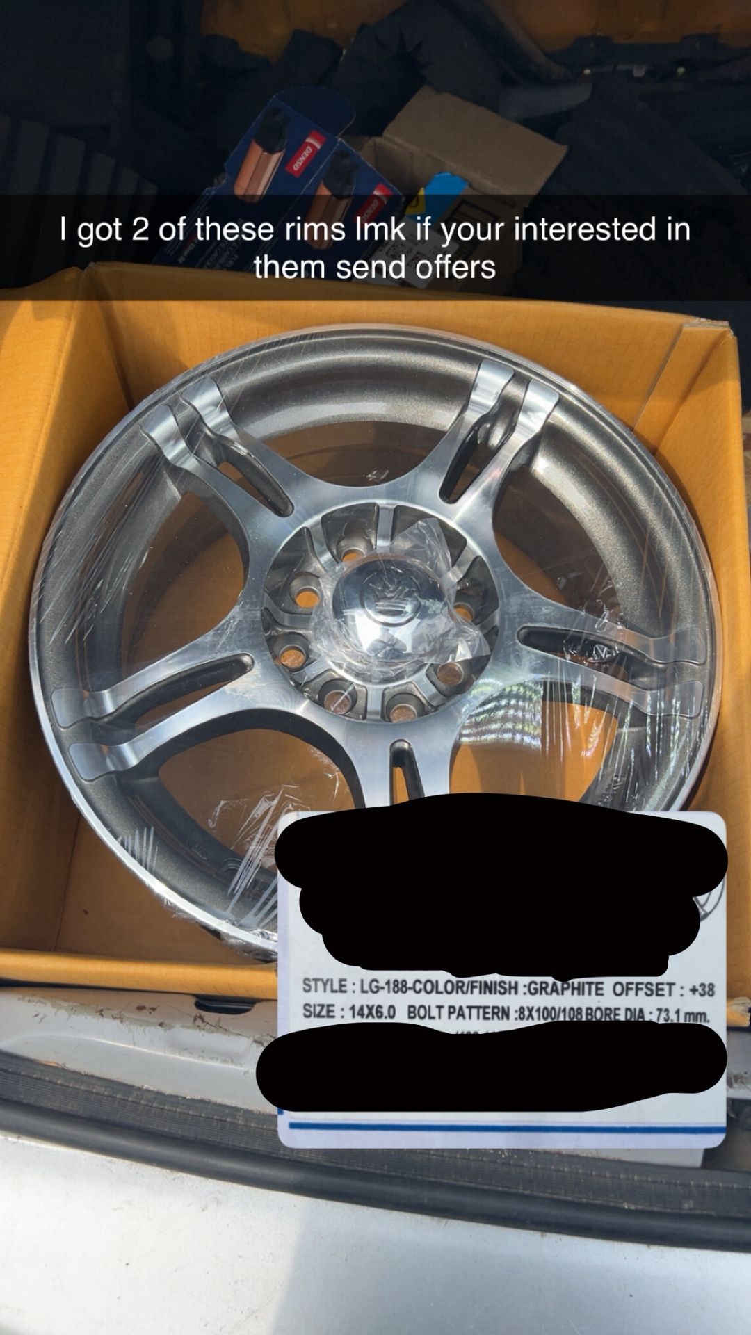 BRAND NEW 2 Konig Rims READ DESCRIPTION
