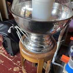 Stainless Steel Punch Bowl Fountain With Dome 