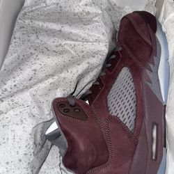 Retro 5 Burgundy 