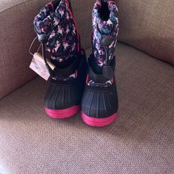 Kids Snow Boots for Boys Girls Toddler Winter Outdoor Boots Waterproof with Fur Lined(Toddler/Little Kids/Big Kid)