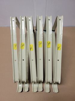 Heavy Duty Closet Shelf rod Bracket 6 Pack