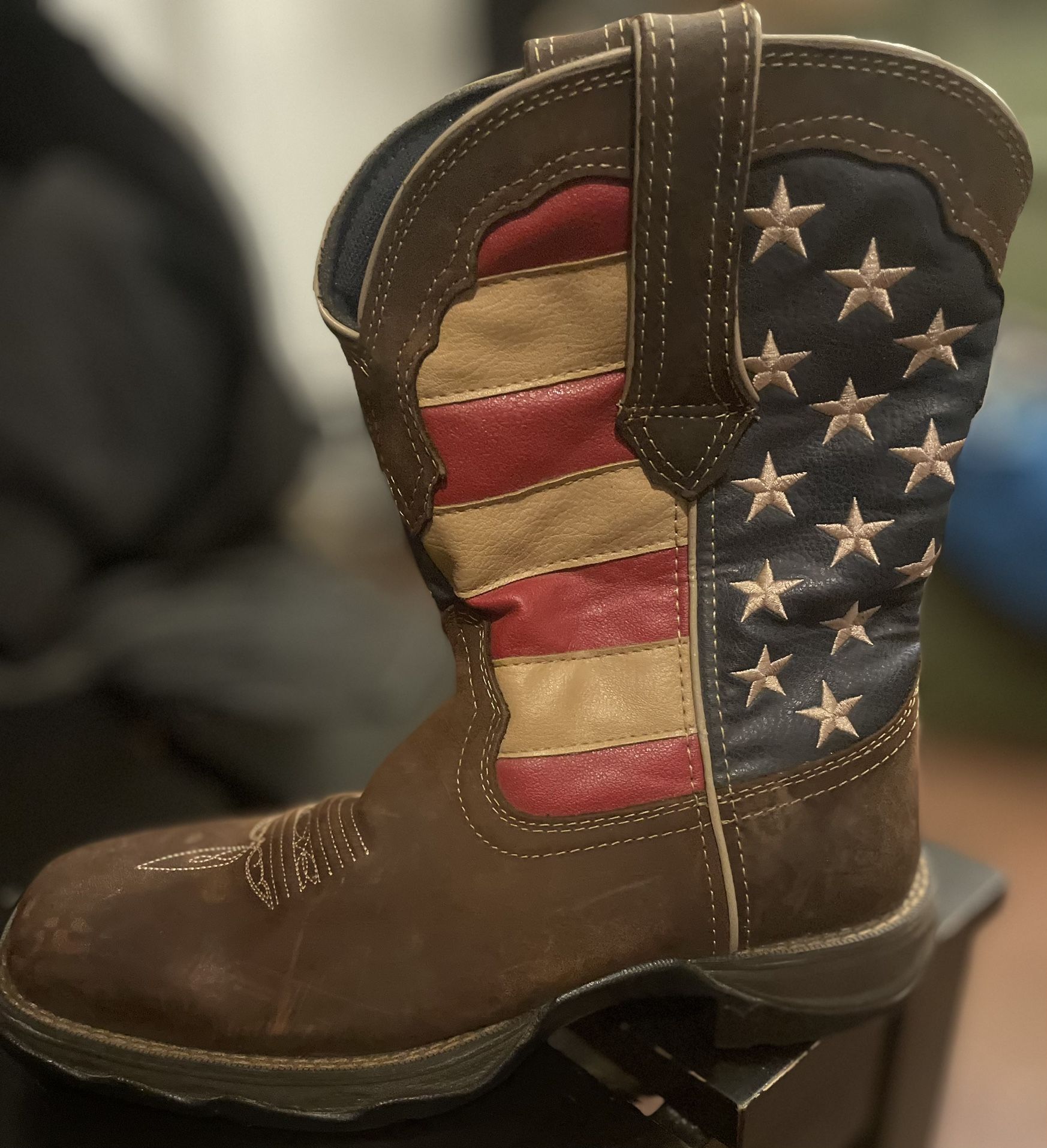 Woman’s Durango Boots-American Flag