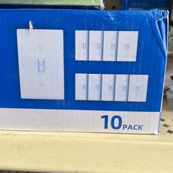 Toggle Switch With Wall Plate