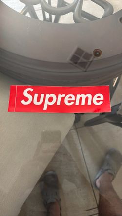 Supreme sticker