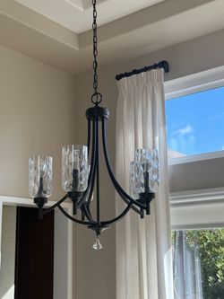 Bronze  chandelier