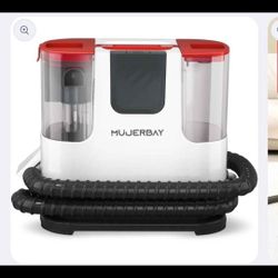 Vacuum Carpet Cleaner, MUJERBAY Protable Spot and Stain Upholstery Cleaner