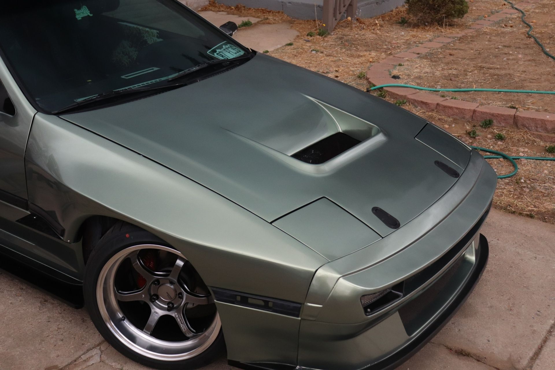 Rx7 Fc Drop Vent Hood (FRP)