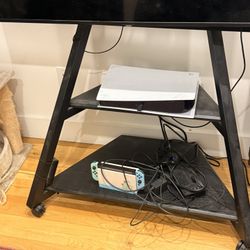 TV Stand, 2-level, Wheel rolling (Free TV optional)