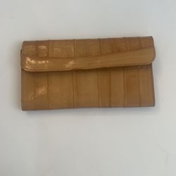 Eelskin, genuine, wallet, vintage