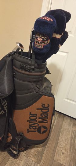 Callaway/Taylor Made Golf Club Set with Bag and Head Covers