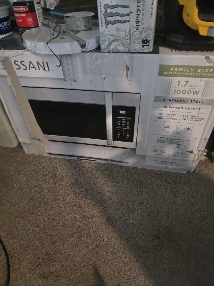 Vissani Over The Range Microwave $180