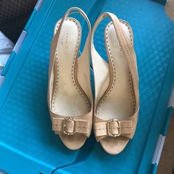 Coach Soft Leather Sandals 