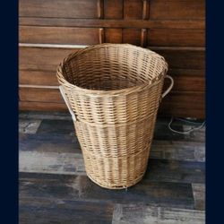 Wicker Laundry Basket 