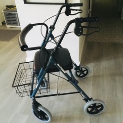 Four - Wheeled Rolling Walker 