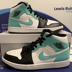 Size 9.5M|Like New Air Jordan 1 Mid Tropical Twist Men’s Size 9.5