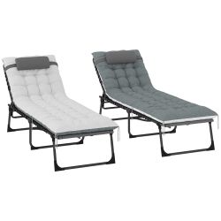 Chaise Lounge Chair Set of 2