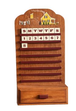 Vintage - perpetual wall calender