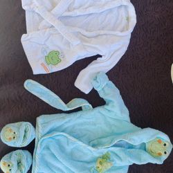Baby Bath Robes 0-9mo