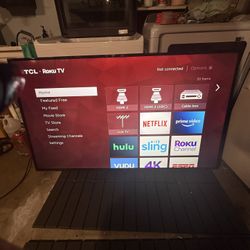 TCL Roku Tv With Remote