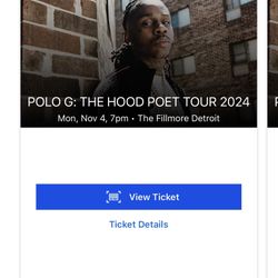 Polo G: The Hood Poet Tour 2024