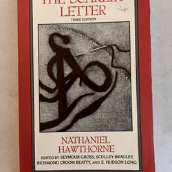 The Scarlet Letter By Nathaniel Hawthorne - 3rd Edition - Paperback