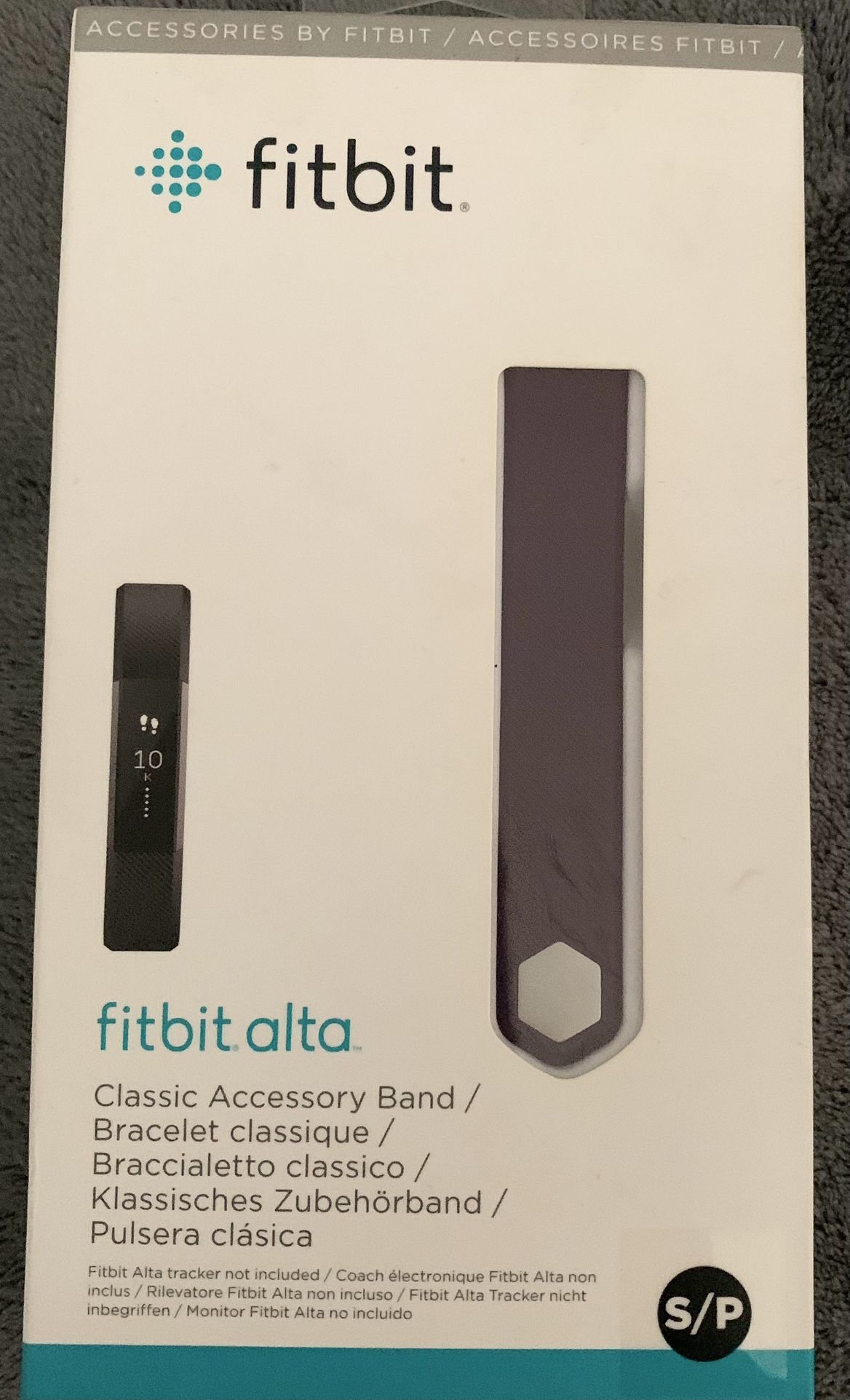 Fitbit Alta Classic Accessory Band, Plum SMALL