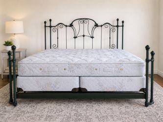 Iron bed