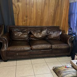 Leather Couch