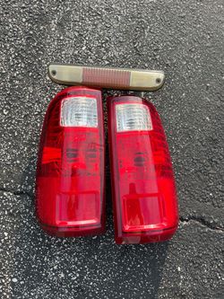 Truck Tail Light Set with Third Brake Light