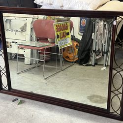 Antique Hellam Furniture Wall Mirror