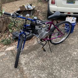 Gas Powered Motor Bike 