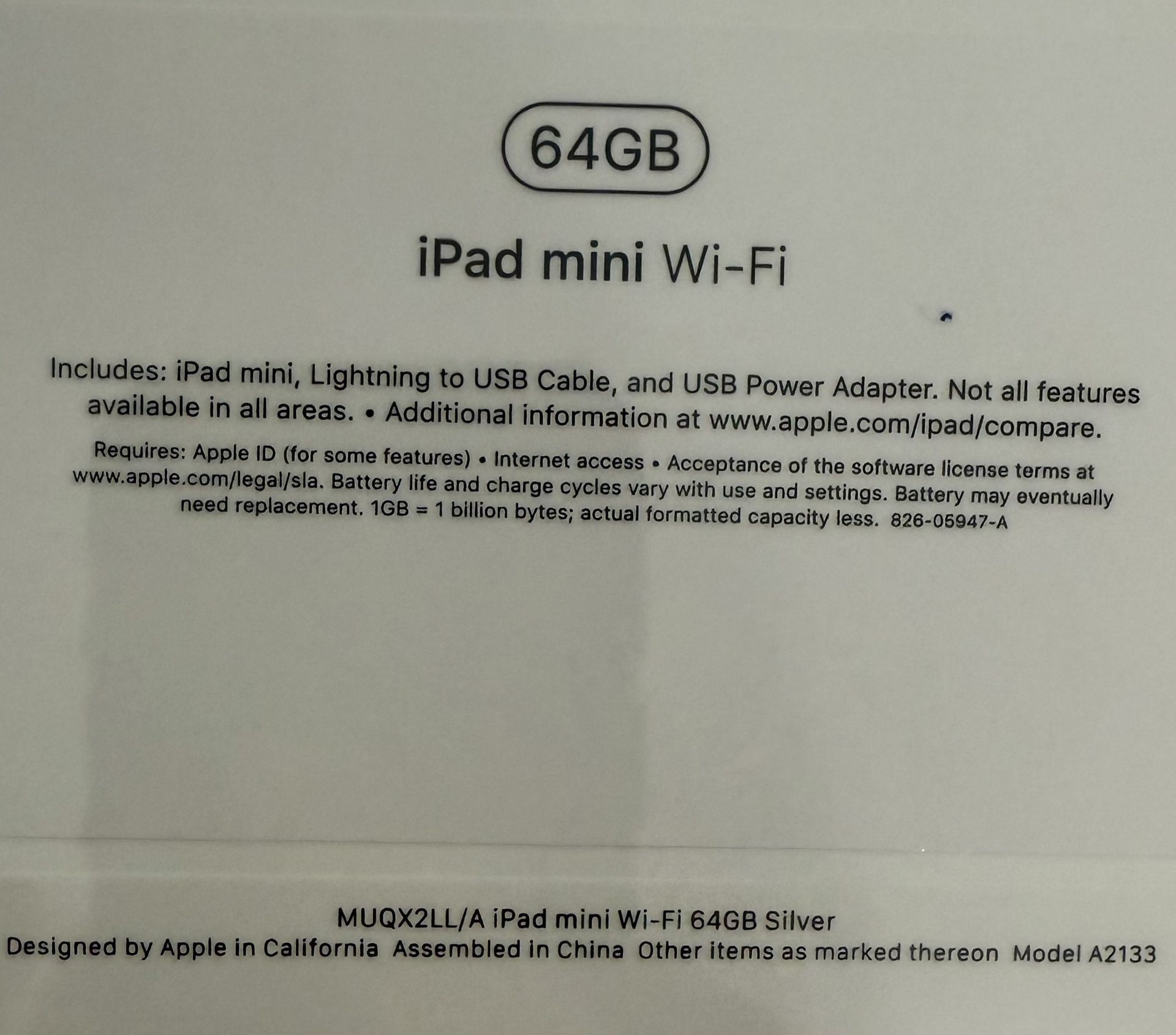 iPad Mini 64GB
