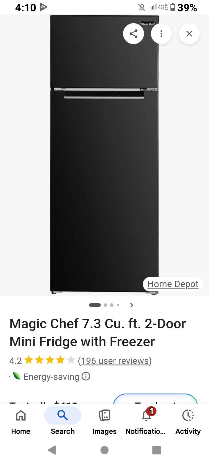 magic chef refrigerator