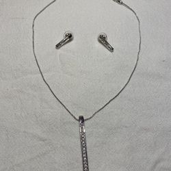 Swarovski Necklace And Earrings Set