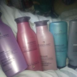pureology Shampoo And Conditioner 5 Bottles 