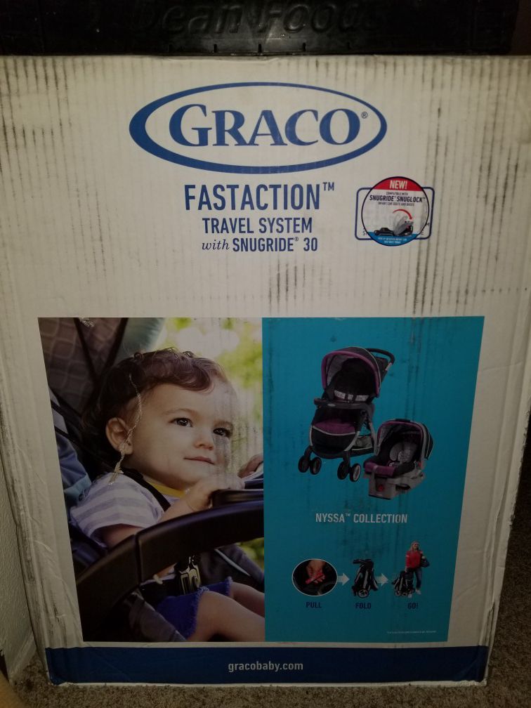 Graco stroller w/car seat ,New!!!
