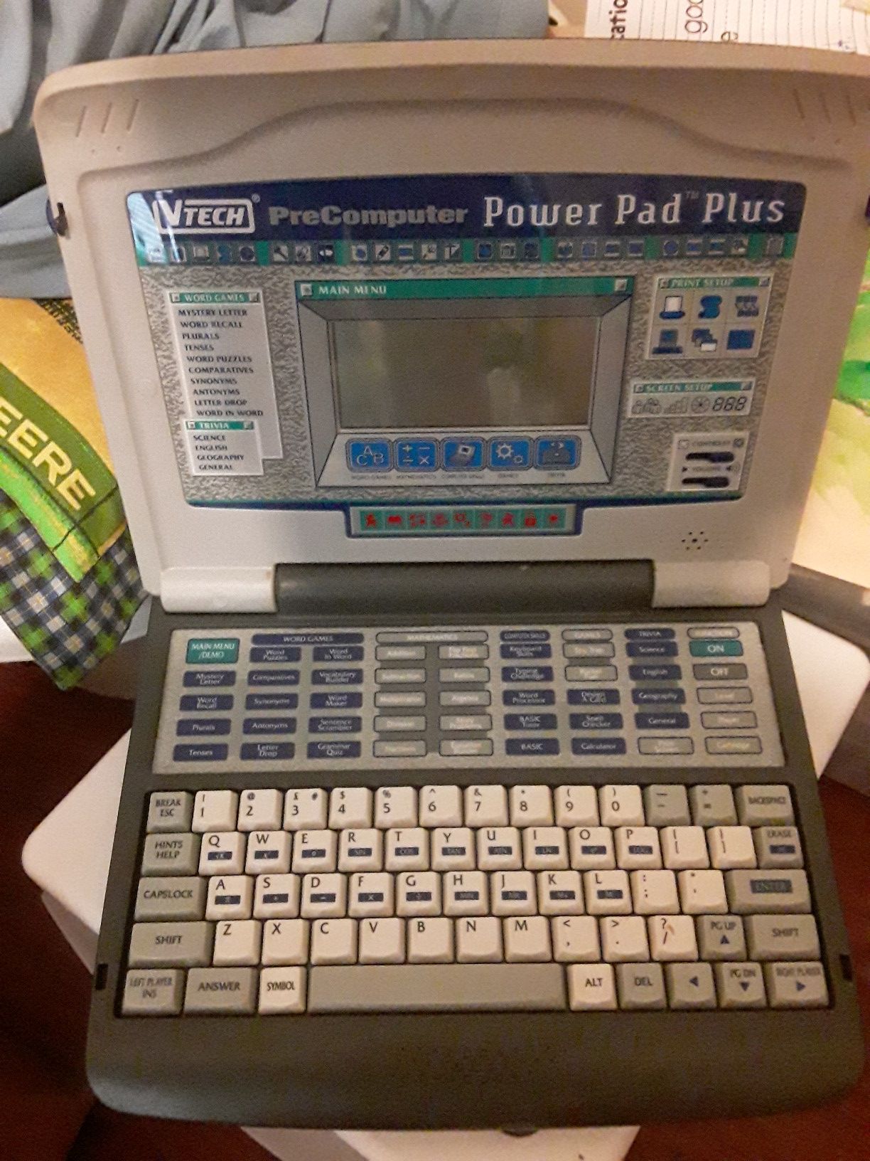 Vtech power pad plus laptop