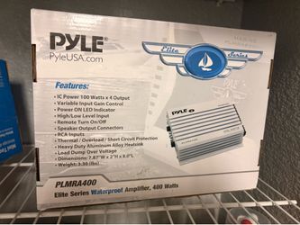 Amplifier by Pyle audio