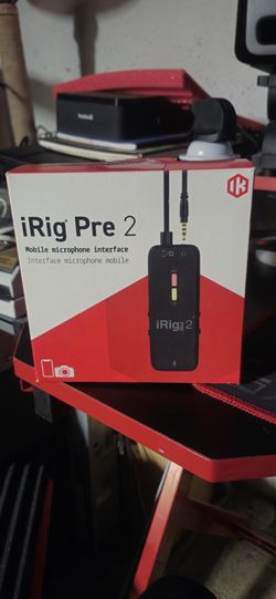 Irig 2 And Irig Mic Preamp 2