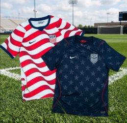 USA soccer  jersey small and medium